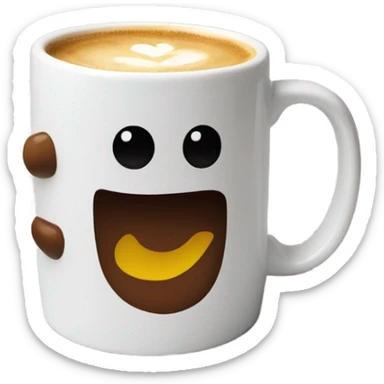 Diner Coffee Mug sticker