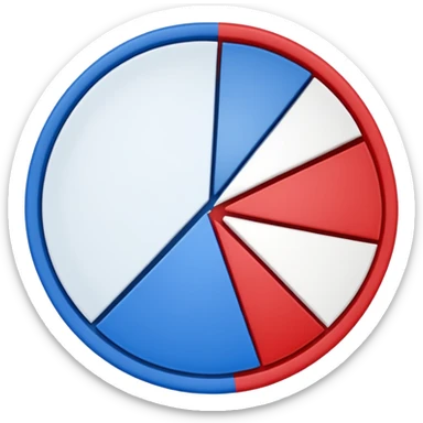 the American percentage sticker