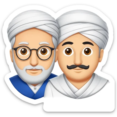 Gamalı haç ve hilali bir bayrakta tasarla sticker