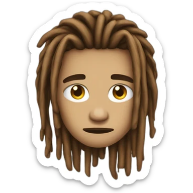 Teen dreadhead-facepalm  sticker