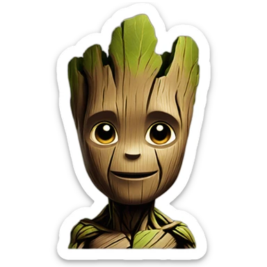 I am groot sticker