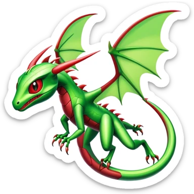 Shiny Exotic Flygon-Scizor-Hybrid-Creature sticker