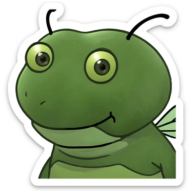 Bee that talks a lot sticker