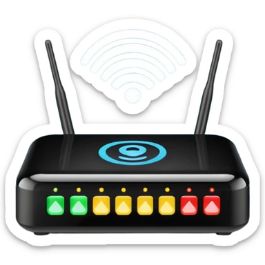 Wi-Fi Router sticker