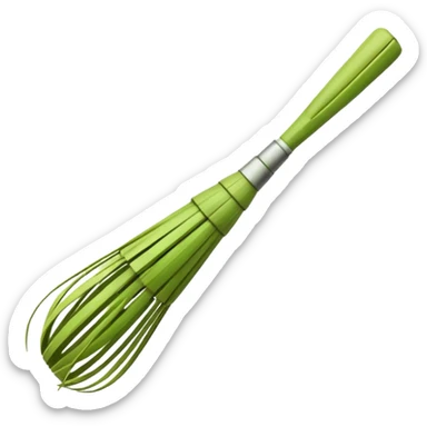 bamboo chasen whisk sticker