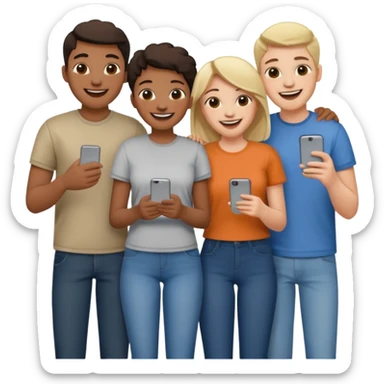 departamento de jovenes sticker