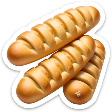 Dominos garlic bread twists  sticker