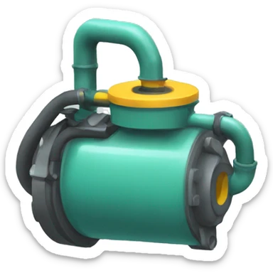 A logo or emoji that says "PUMP WEARS"  sticker