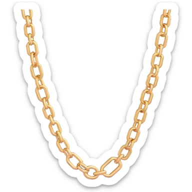 Prada chain jewelry sticker