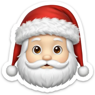 santa hat only sticker