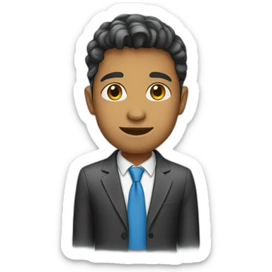 young-technology-professional sticker