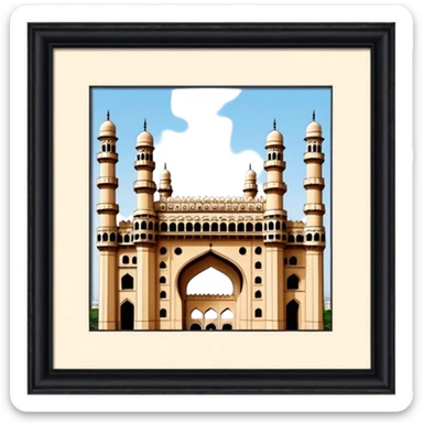 Hyderabad Charminar sticker