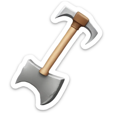 cat slamming a hammer sticker