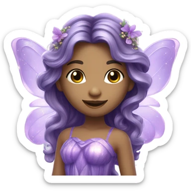 Fairy Violet sticker