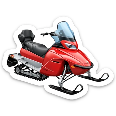 snowmobile sticker