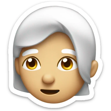 Covering fave blushing sticker