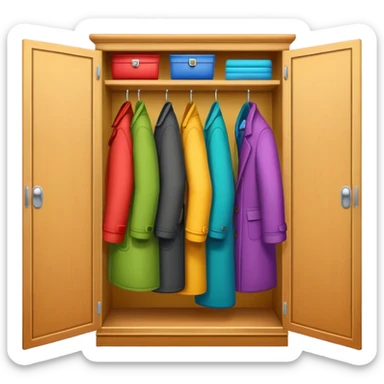 coat closet sticker