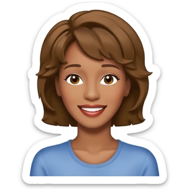 Whitney Houston sticker