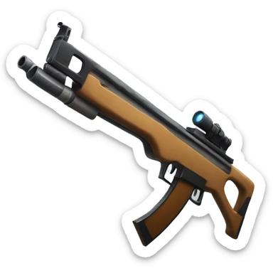 create a fortnite scar sticker