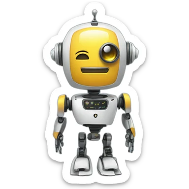 robot-ai-coding-assistant sticker