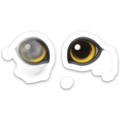 Cat-six-eyes sticker