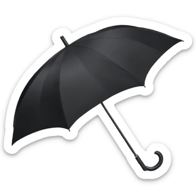 umbrella for rain sticker