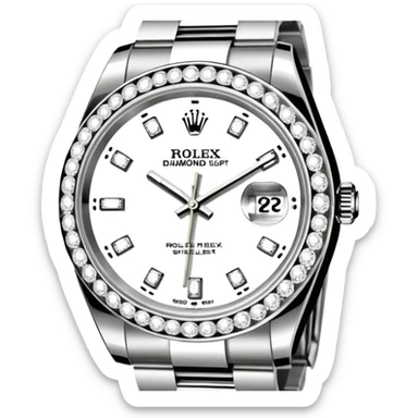 Diamond Rolex sticker