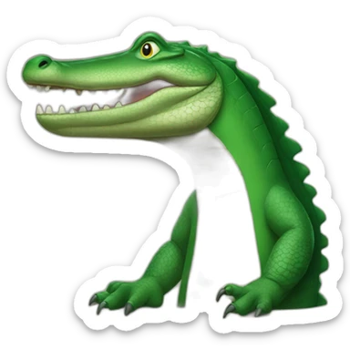 Alligator  sticker