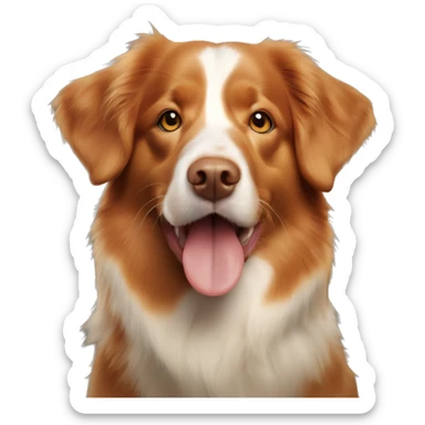 nova scotia duck tolling retriever  sticker