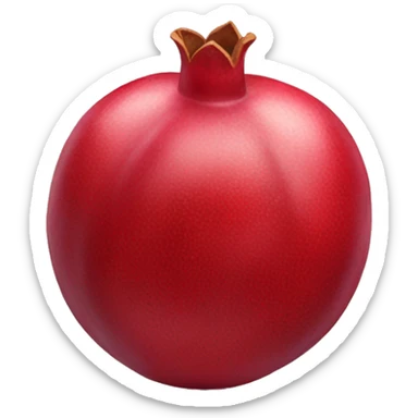 pomegranate emoji sticker