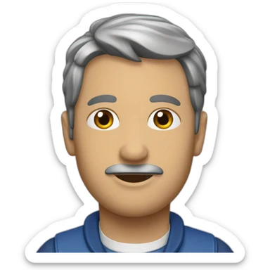 Une équipe de 4 hommes français sticker