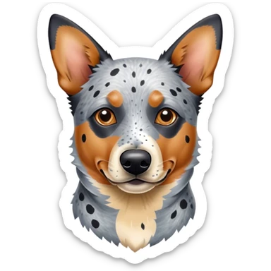 Australian cattle dog sticker