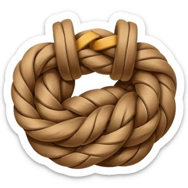 rope with single knot



















 sticker
