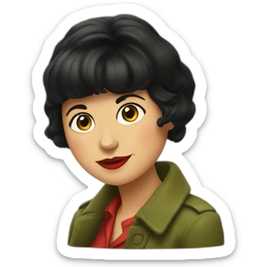 Amelie Poulain sticker
