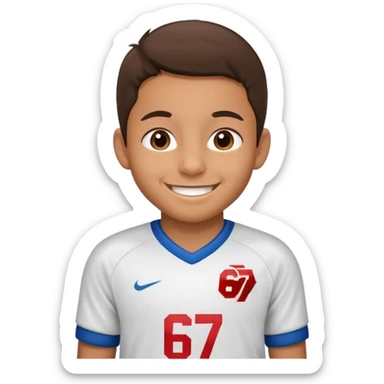 67 mason kid sticker