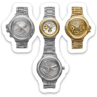 volumetric watches sticker