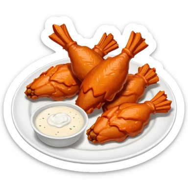 buffalo chicken wings sticker