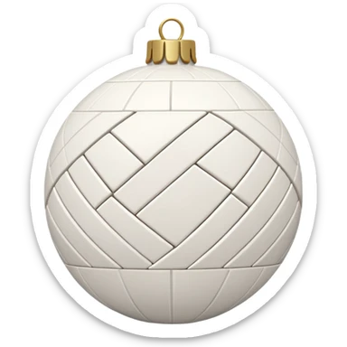 scandi style  ornament  sticker