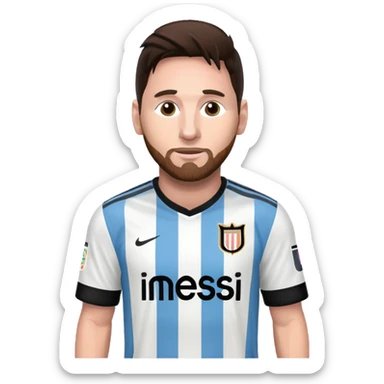 messi inter miami sticker