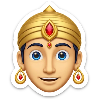 CREATE A EMOJI ALLADIN"S CHIRAG sticker