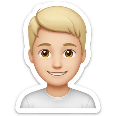 Thinking Of You cute Relationship face  sticker