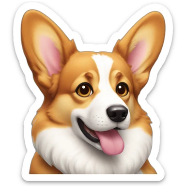 very-long-corgi sticker