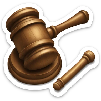 Gavel sticker