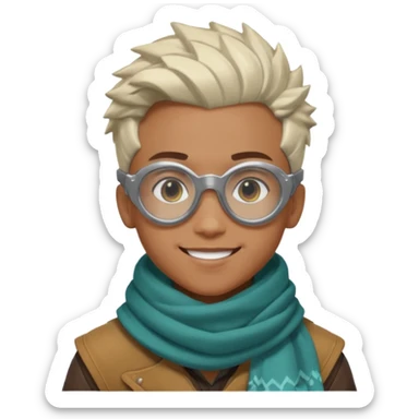 Ekko from the Arcane (a Netflix animation) sticker
