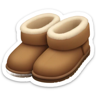 UGG slippers  sticker