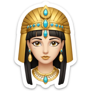 Cleopatra sticker