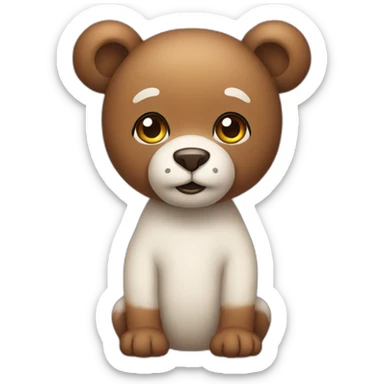 Nounours sticker