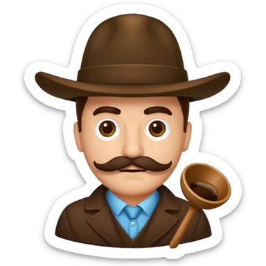 me puedes hacer un grano de café antropomorfo con bigote y sombrero 



 sticker