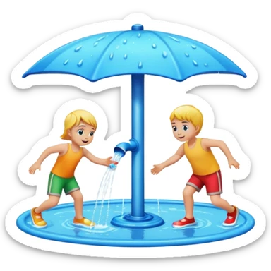 splash pad sticker