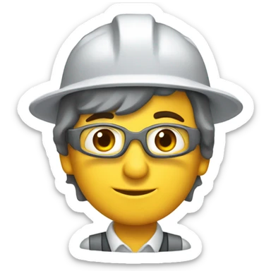 Una paloma gris de ingeniero sticker